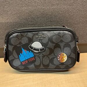 NWT! RARE! COACH NASA COLLABORATION SPACE SIGNATURE CROSSBODY SHOULDERBAG F29463